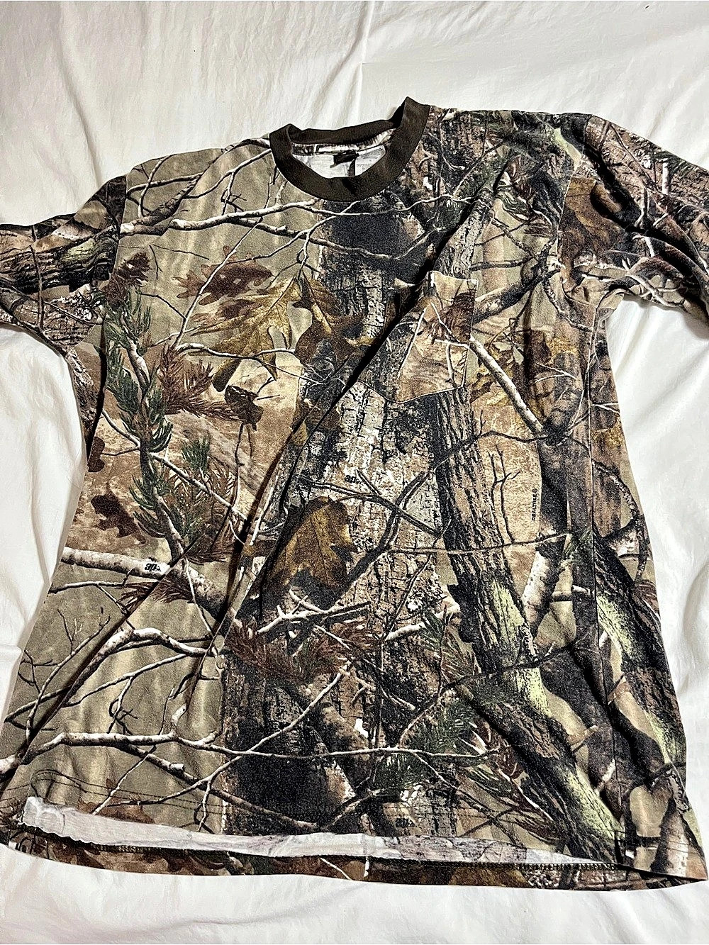 Ranger Realtree Camouflage short Sleeve Pocket T-Shirt Men's large hunting